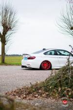 BMW M4 Coupe on Vossen Wheels (VPS-307T) 2017 года